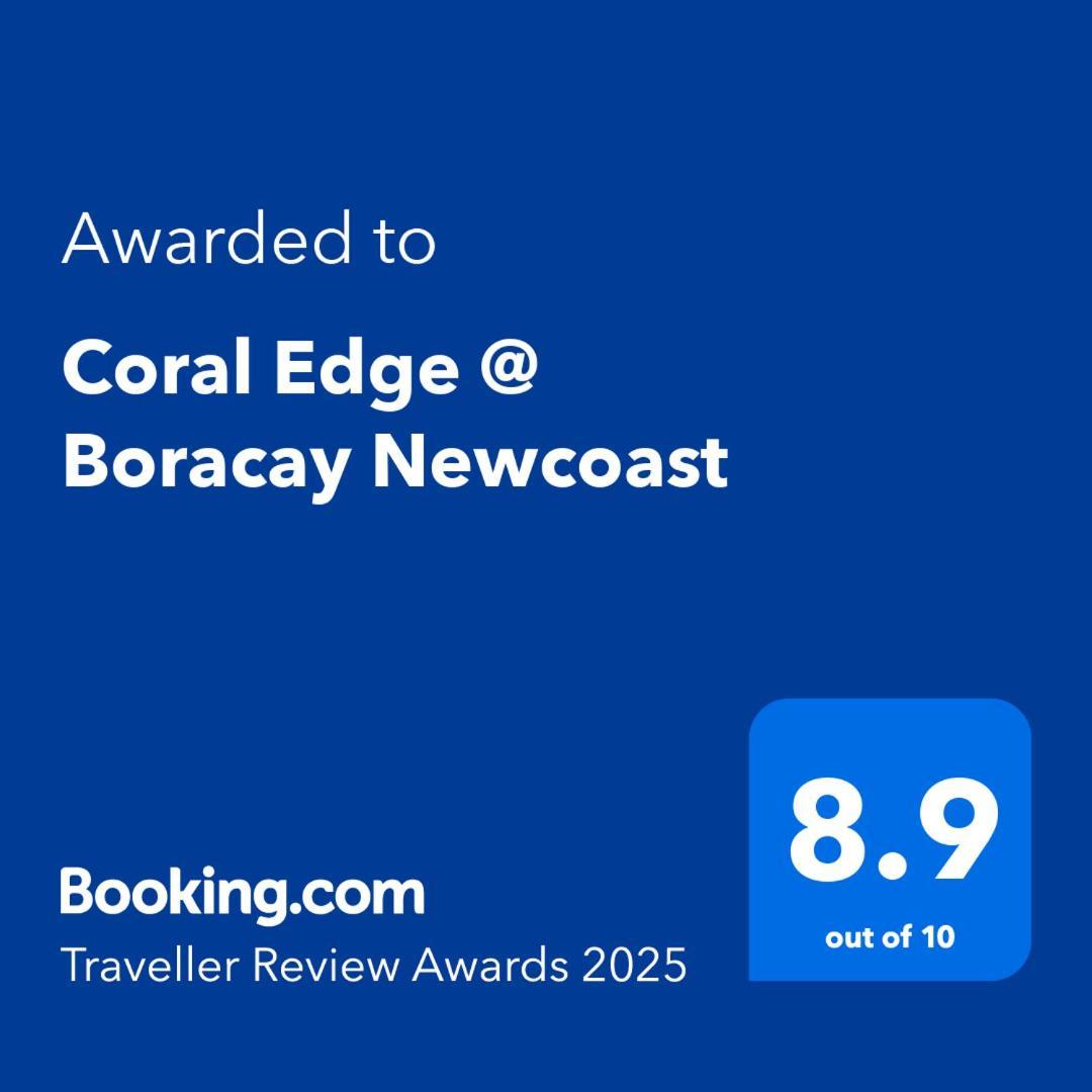 Ferienwohnung Coral Edge @ Boracay Newcoast Yapak Exterior foto